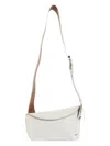 Alexander Mcqueen Leather Crossbody Bag With Adjustable Strap And Textured Finish