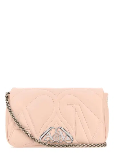 ALEXANDER MCQUEEN WOMEN'S LEATHER SMALL SEAL SHOULDER BAG