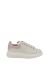 Alexander Mcqueen Women Leather Sneakers In Multicolor