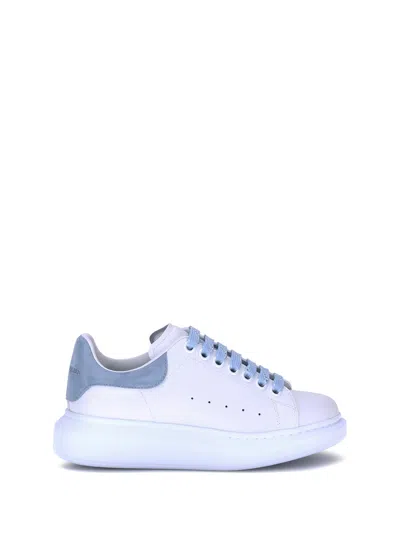 Alexander Mcqueen Women Leather Sneakers In White
