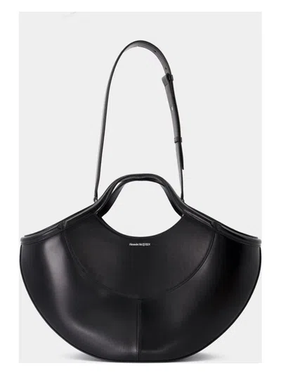 ALEXANDER MCQUEEN WOMEN'S LEATHER THE COVE SHOPPING BAG