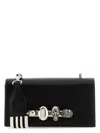 Alexander Mcqueen Black Leather The Knuckle Satchel Crossbody Bag
