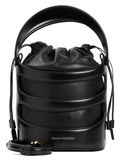 Alexander Mcqueen Women's Leather The Rise Bucket Bag