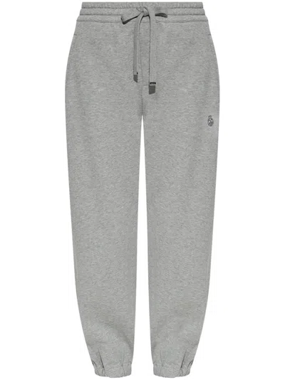 ALEXANDER MCQUEEN ALEXANDER MCQUEEN WOMEN LOGO COTTON SWEATPANTS