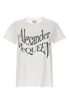 Alexander Mcqueen Alexander Mc Queen Logo Print T Shirt In White