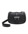 Alexander Mcqueen Alexander Mc Queen Satchel Black Leather Shoulder Bag In Black