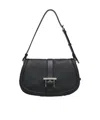Alexander Mcqueen Alexander Mc Queen Satchel Black Leather Shoulder Bag In Black