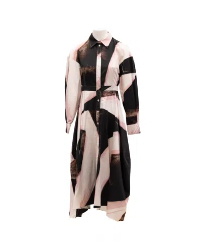 Alexander Mcqueen Women Midi Women's Dress In Multi