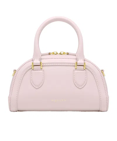 Alexander Mcqueen Women's Mini Birdee Boston Bag In Rose