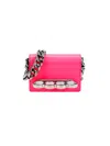 Alexander Mcqueen Mcqueen Women's Mini Chain Crossbody Bag In Pink