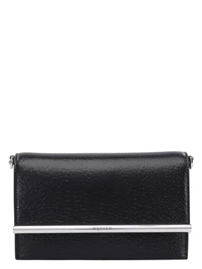 ALEXANDER MCQUEEN WOMEN'S MINI CROSS-BAR CROSS BODY BAG
