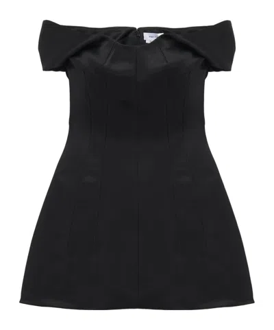 ALEXANDER MCQUEEN ALEXANDER MCQUEEN OFF-SHOULDER MINI DRESS