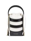 ALEXANDER MCQUEEN WOMEN'S MINI THE RISE LEATHER BUCKET BAG