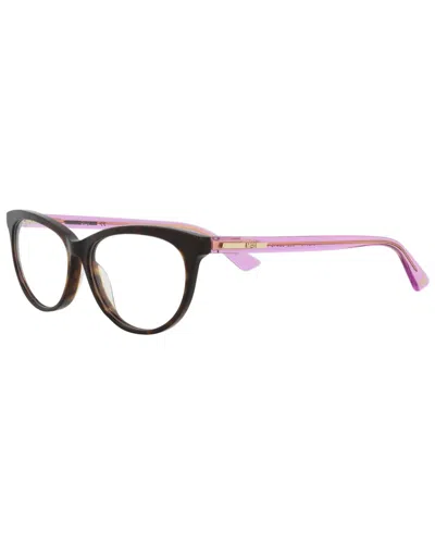 Alexander Mcqueen Women's Mq0294op 53mm Optical Frames In Brown