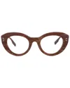 Alexander Mcqueen Mcqueen 48mm Cat Eye Optical Glasses