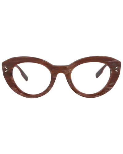 Alexander Mcqueen Women's Mq0364o 48mm Optical Frames