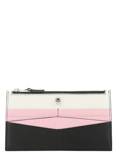 Alexander Mcqueen Women's Multicolor Leather Pouch | 6320361mc11 Color 8490