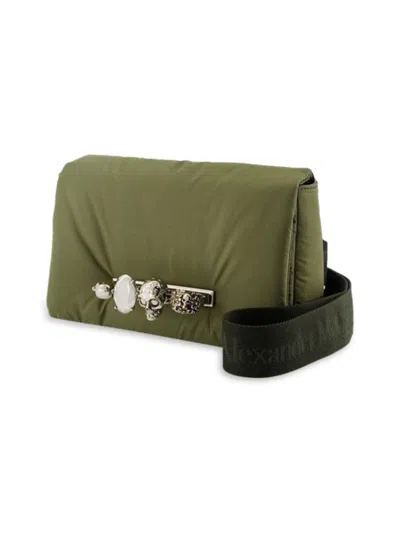 Alexander Mcqueen New Knuckle Bum Crossbody -  - Nylon - Khaki