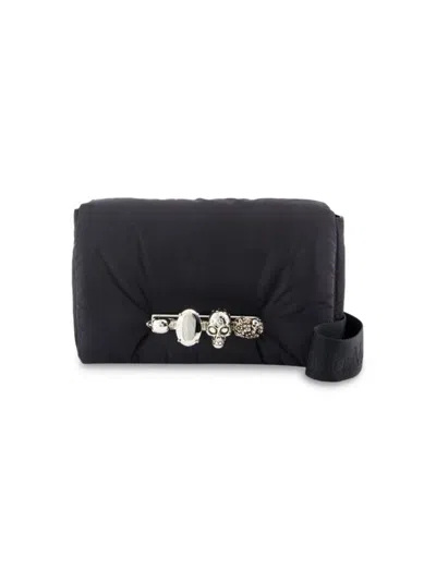 Alexander Mcqueen New Knuckle Bum Crossbody -  - Nylon - Black