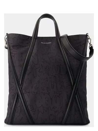 Alexander Mcqueen Women's Nylon The Harness Shopping Bag