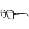 Alexander Mcqueen Women's Am0286o 55mm Optical Frames In Black