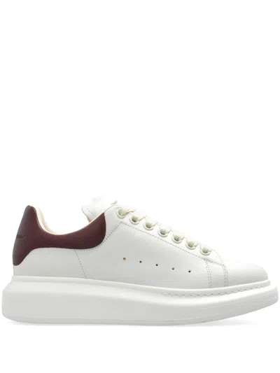 Alexander Mcqueen Women Oversize Leather Sneakers