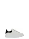 Alexander Mcqueen Oversize Sneakers In White And Beige Calf Leather