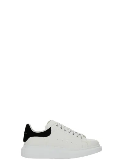 ALEXANDER MCQUEEN WOMEN'S OVERSIZE LEATHER SNEAKERS
