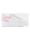 Alexander Mcqueen Oversize Leather Sneaker In White