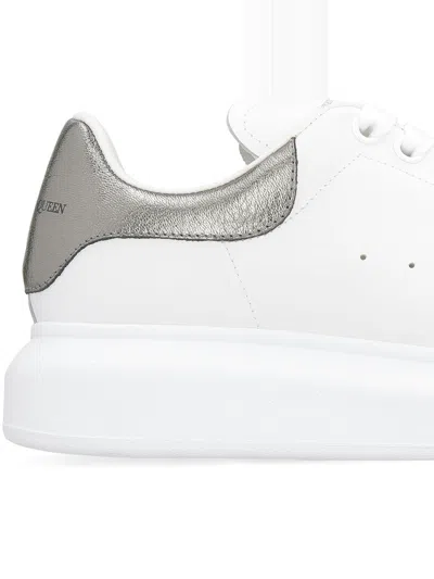 Alexander Mcqueen Women's Oversized Sneaker In Whtblkpear