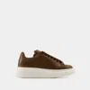 Alexander Mcqueen Oversized Sneakers In Brown