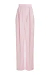 Alexander Mcqueen Mcqueen Women Pants With Front Pleats In Pink