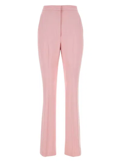 ALEXANDER MCQUEEN WOMEN'S PASTEL CREPE CIGARETTE PANT