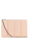 Alexander Mcqueen Pastel Pink Leather Shoulder Bag