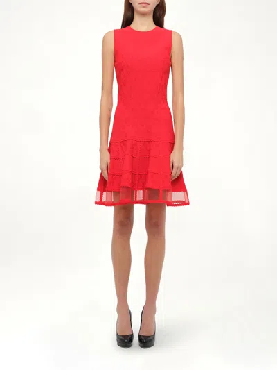 Alexander Mcqueen Women's Patchwork Mini Dress