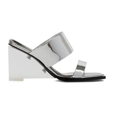 Alexander Mcqueen Women's Platform Sandals In Metallic