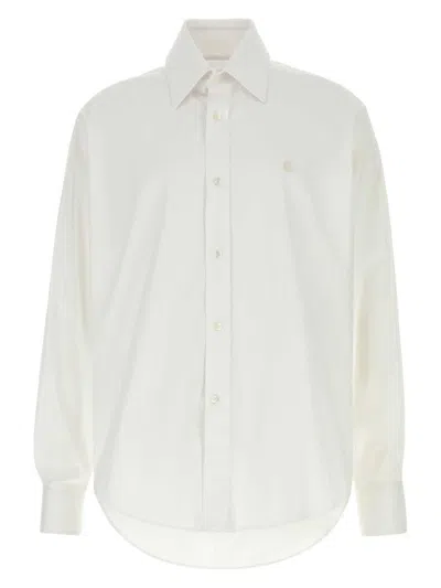 Alexander Mcqueen Women's Poplin Shirt In White