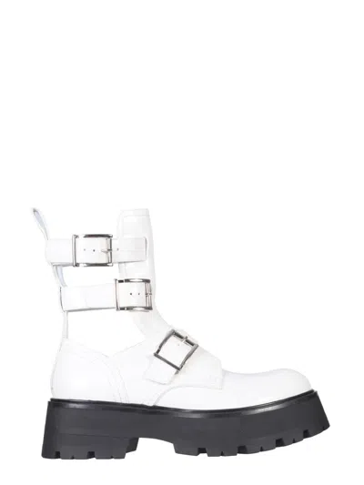 ALEXANDER MCQUEEN ALEXANDER MCQUEEN WOMEN RAVE BOOTS