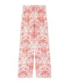 Alexander Mcqueen Sailor Tattoo Pyjama Trousers In White