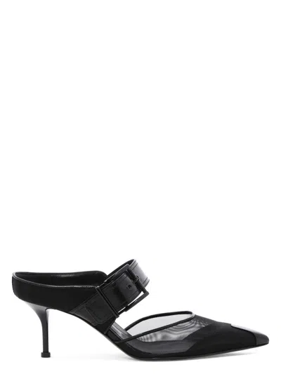 ALEXANDER MCQUEEN WOMEN'S SCARPE CON TACCO "PUNK" PUMPS