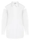 Alexander Mcqueen Cotton Shirt In White