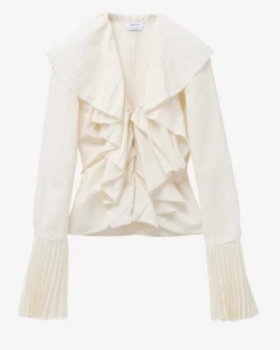 Alexander Mcqueen Women Shirts And Blouses In Neutral