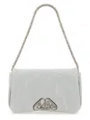 Alexander Mcqueen The Seal Shoulder Bag In Grey