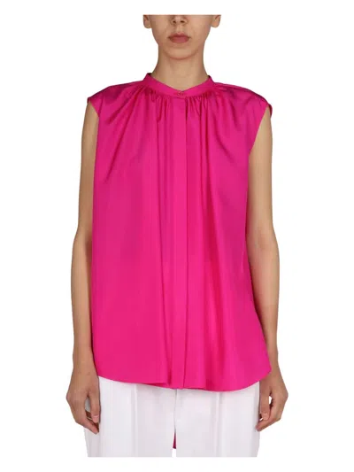 ALEXANDER MCQUEEN WOMEN'S SILK BLOUSE SHIRT