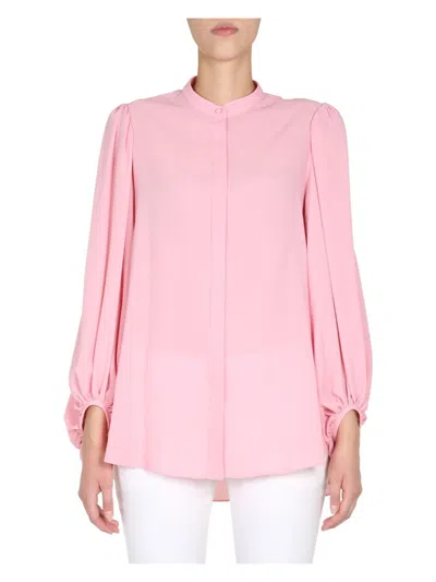 ALEXANDER MCQUEEN WOMEN'S SILK SHIRT