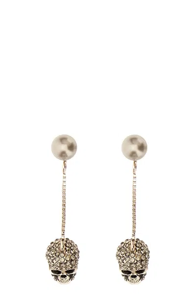 ALEXANDER MCQUEEN MCQUEEN WOMEN 'SKULL' EARRINGS