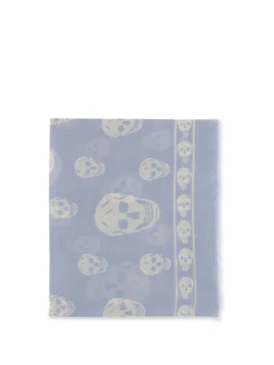 Alexander Mcqueen Women Skull Foulard In Multi