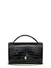 Alexander Mcqueen Medium Skull Leather Top Handle Bag