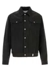 Alexander Mcqueen Slate Denim Jacket