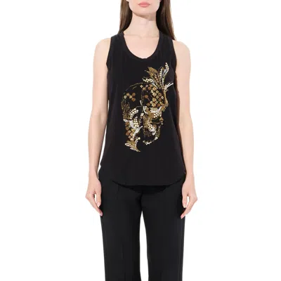 Alexander Mcqueen Women's Sleeveless Top In Black